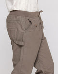 Aero Boys Basic Rib Button Long Pants