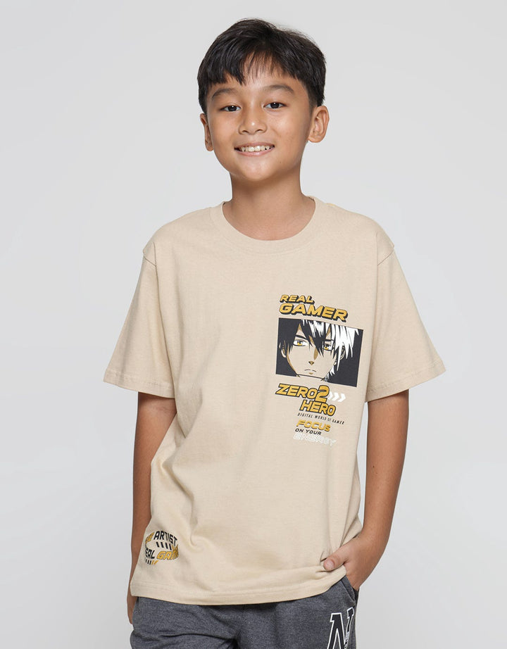 Aero Anime Real Gamer Boys T-Shirt
