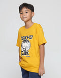 Aero Tokyo Anime Print Kaos Anak Laki-laki