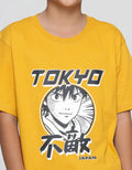 Aero Tokyo Anime Print Kaos Anak Laki-laki