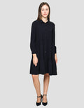 Connexion Long Sleeve Maxi Dress Tiered