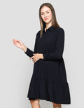 Connexion Long Sleeve Maxi Dress Tiered