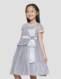 Donita Big Ribbon Party Dress for Girls