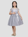 Donita Big Ribbon Party Dress for Girls