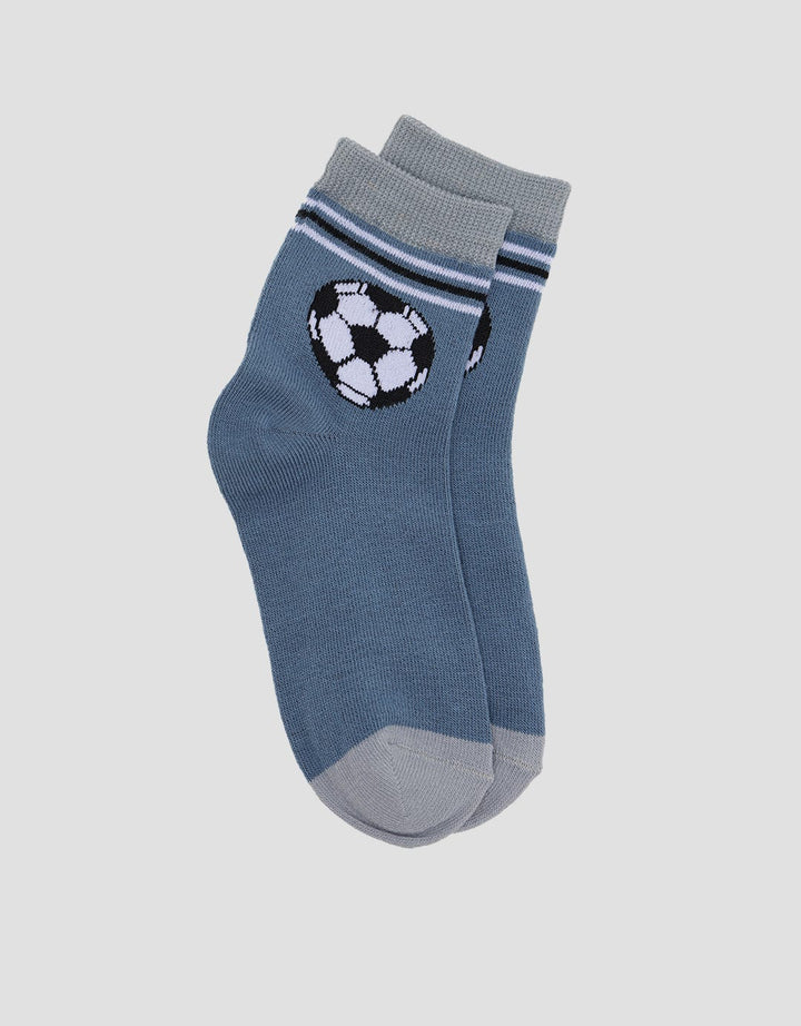 Kidz Too Kaus Kaki Stripe Bola Anak Laki-Laki
