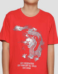 Nevada Dragon Print Boys T-Shirt