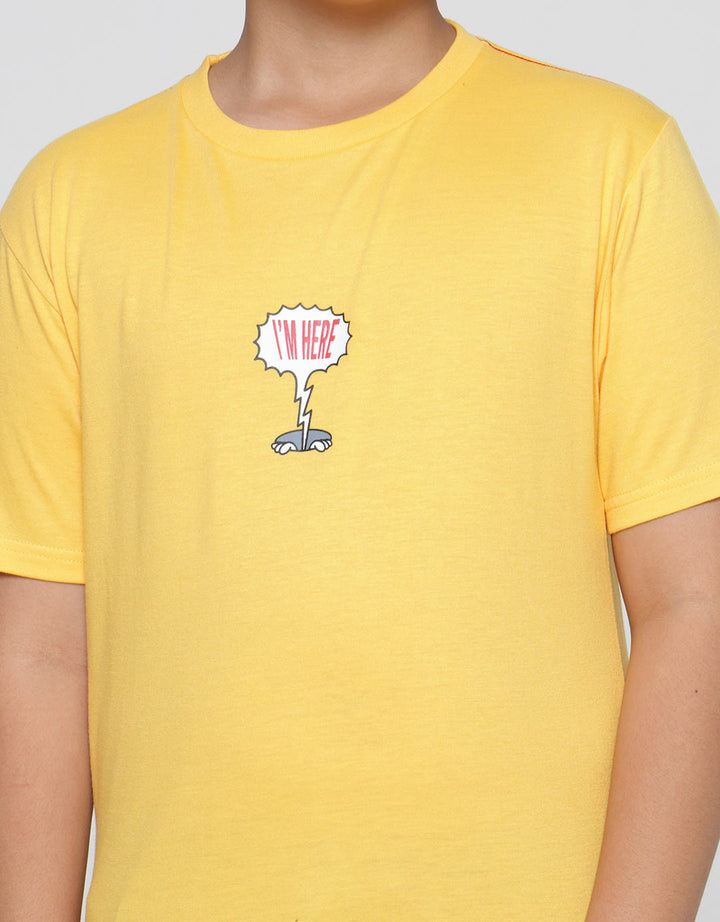Nevada Short Sleeve T-Shirt Print I'm Here