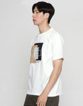 Details Short Sleeve T-Shirt Print Square