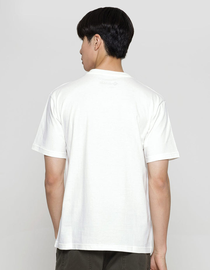 Details Short Sleeve T-Shirt Print Square