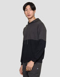 Details Sweater Hoodie Pria Cut And Sewn Colour Blocking