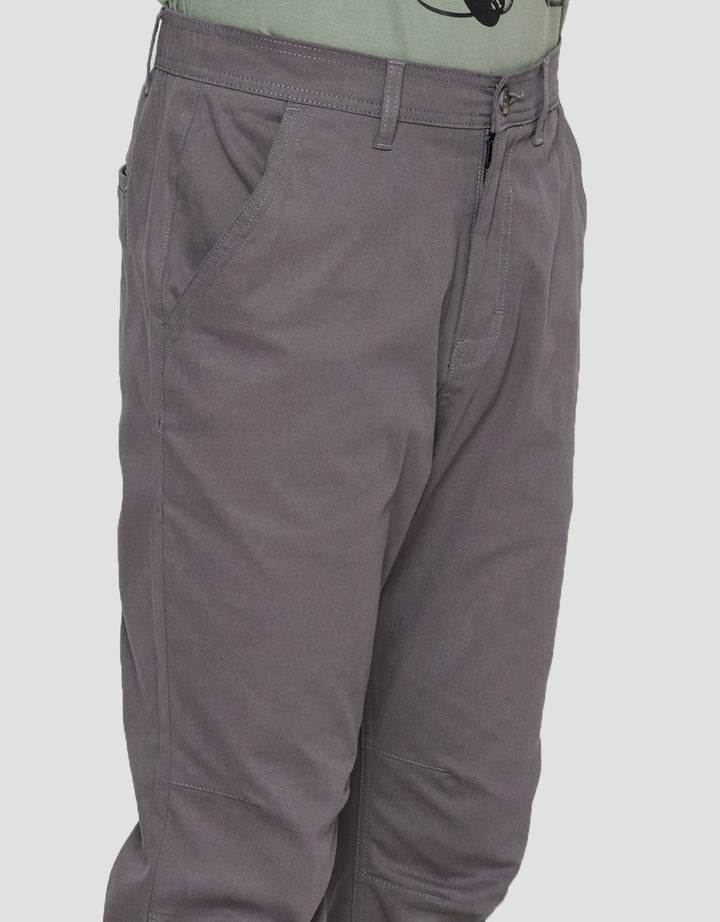 Details Zipper Drawstring Hiro David Fit Jogger Pria
