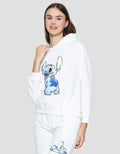 Disney Stitch Hoodie Pullover Sweater Wanita