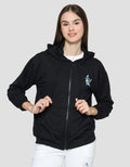 Disney Print Stitch Jaket Wanita