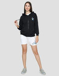 Disney Print Stitch Jaket Wanita