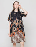 Krisna Wahyu Dress Wanita Dobby Wajik