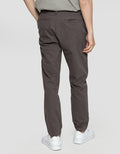 Details of Dobby Fashion Long Pants With Pleats