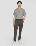 Details of Dobby Fashion Long Pants With Pleats