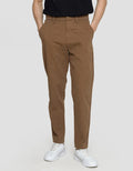 Details of Dobby Fashion Long Pants With Pleats