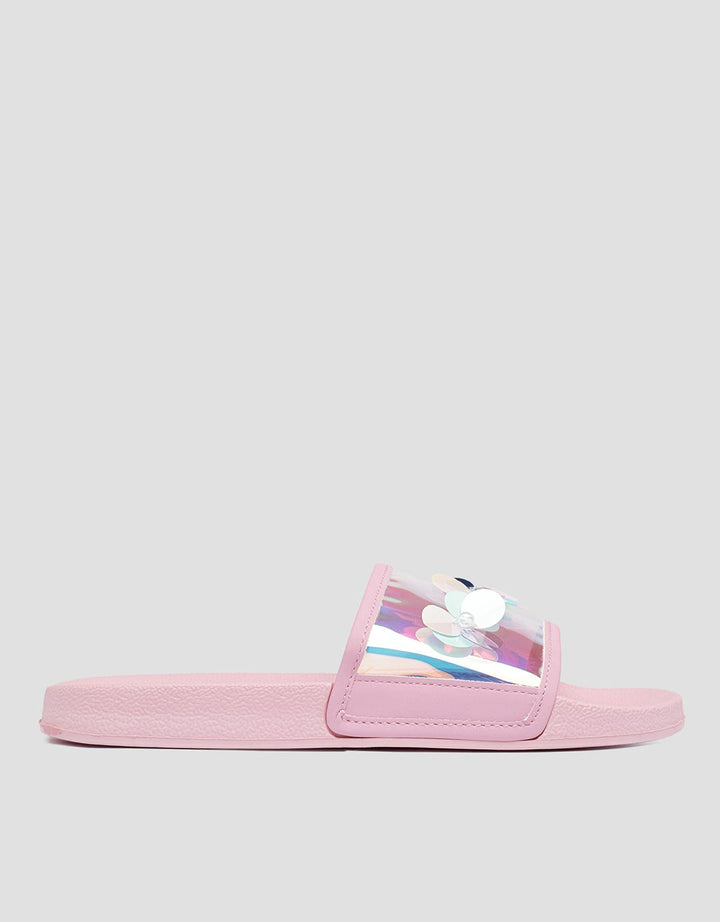 Nevada Strap With Flower Slipper Sandal Anak Perempuan