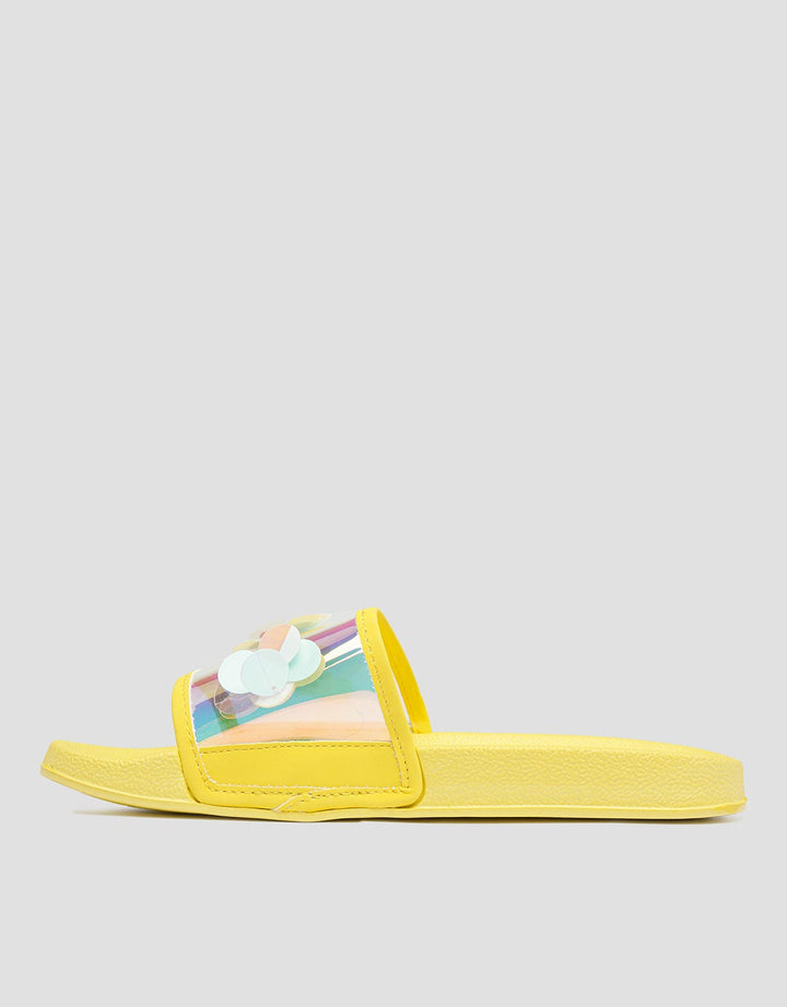 Nevada Strap With Flower Slipper Sandal Anak Perempuan