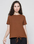 Connexion Short Sleeve T-Shirt Drawstring Elbow Eyelet