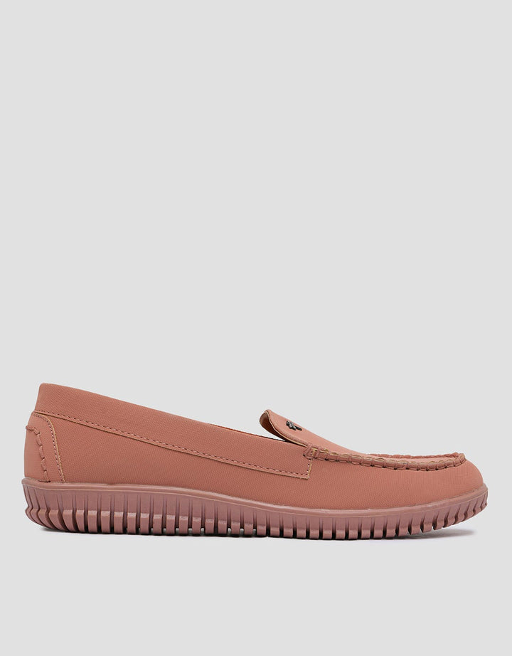 Triset Stitching Look Women's Loafer Shoes