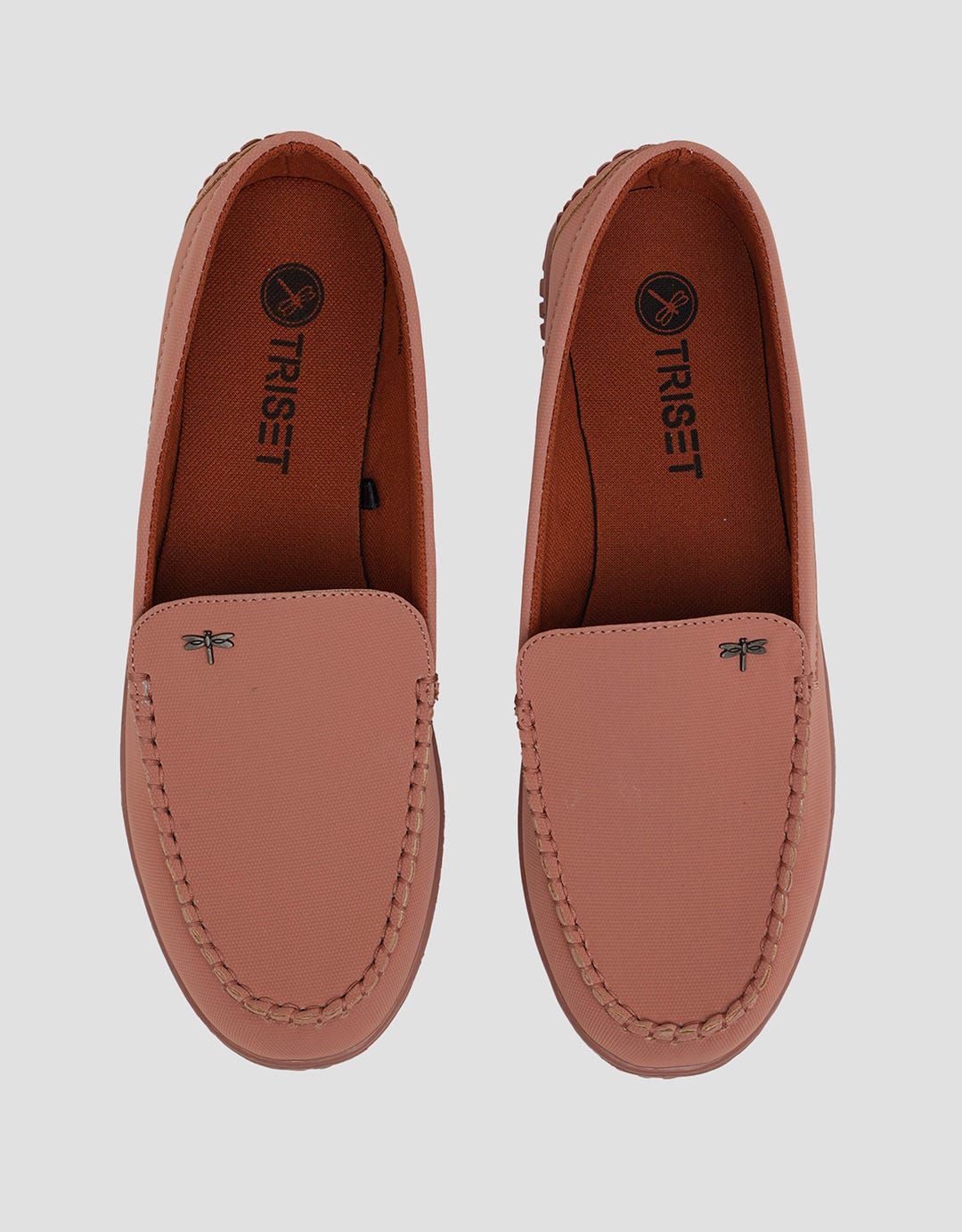 Triset Stitching Look Women's Loafer Shoes