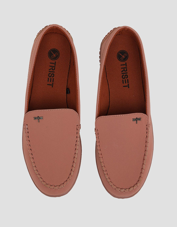 Triset Stitching Look Women's Loafer Shoes