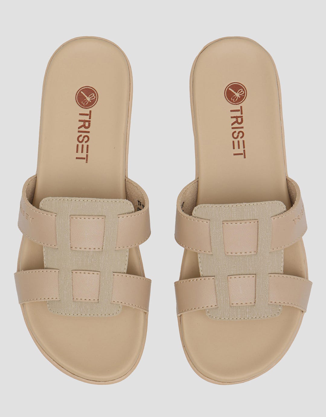 Triset Braid Strap Women's Flat Sandals