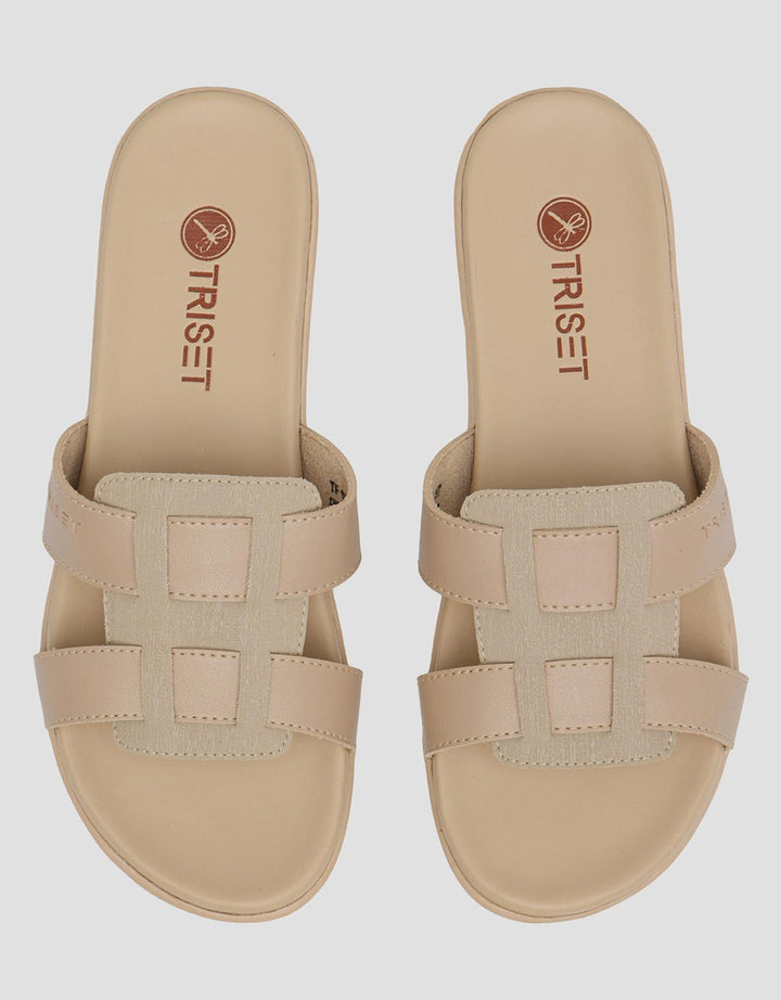 Triset Braid Strap Women's Flat Sandals