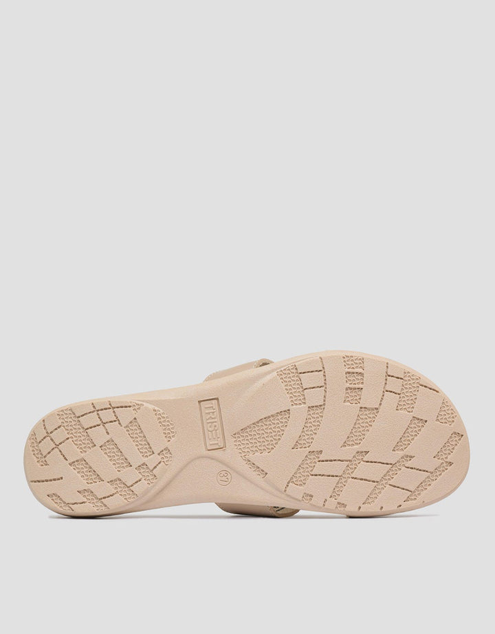 Triset Braid Strap Women's Flat Sandals