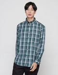 Cole Long Sleeve Shirt Regular Cotton Big Checks 35