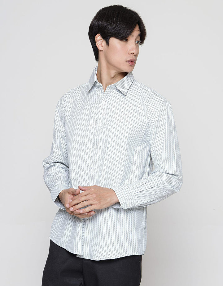 Cole Long Sleeve Shirt Regular Stripes
