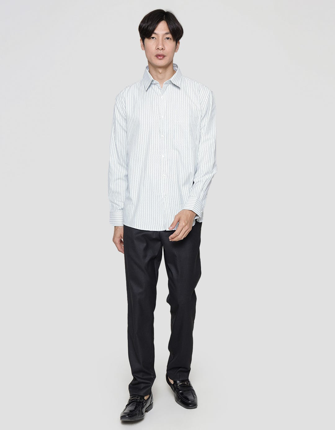 Cole Long Sleeve Shirt Regular Stripes