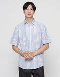 Cole Short Sleeve Shirt Regular Stripes