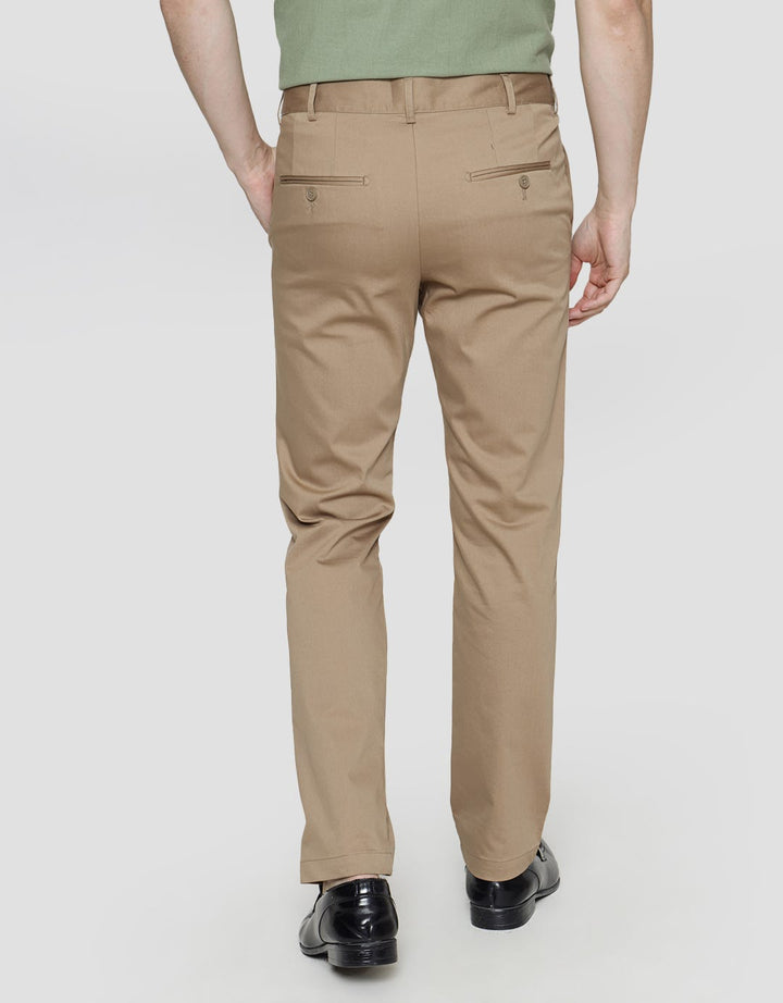 Cole Poly Slim Celana Chinos Pria