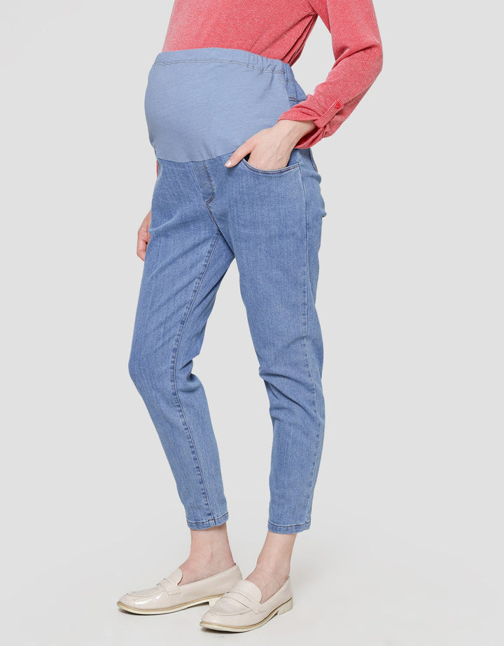 Connexion Mom Mandalika Celana Maternity Denim Wanita