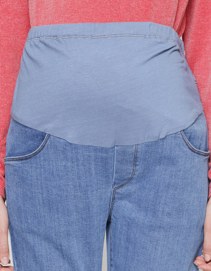 Connexion Mom Mandalika Celana Maternity Denim Wanita