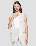Connexion Blazer Tanpa Lengan Wanita