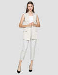 Connexion Blazer Tanpa Lengan Wanita