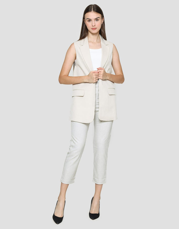 Connexion Blazer Tanpa Lengan Wanita
