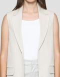 Connexion Blazer Tanpa Lengan Wanita
