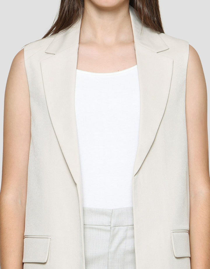 Connexion Blazer Tanpa Lengan Wanita