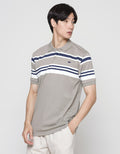 Walrus Kaos Polo Stripes Casual Pria