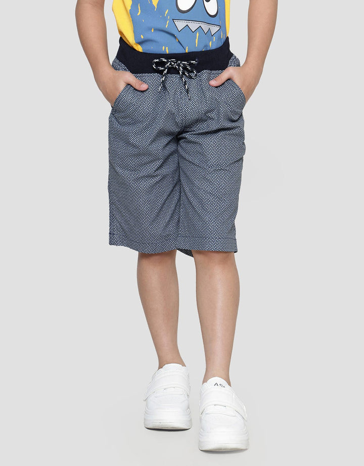Nevada Celana Pendek Woven Anak Laki-laki Print Geometri