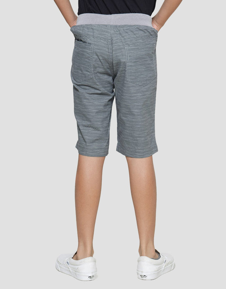Nevada Celana Pendek Canvas Woven Print Stripe Anak Laki-Laki