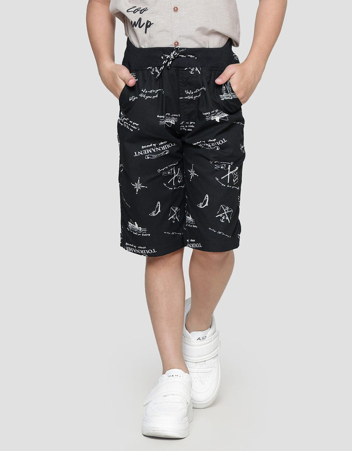 Nevada Celana Pendek Anak Laki-laki Print Ocean