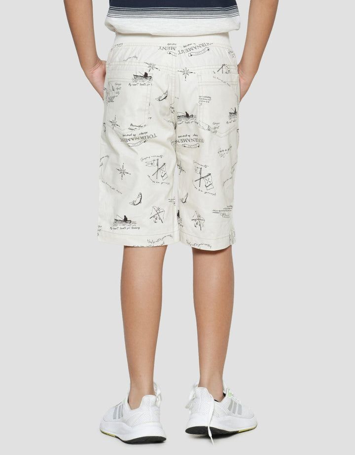 Nevada Celana Pendek Anak Laki-laki Print Ocean