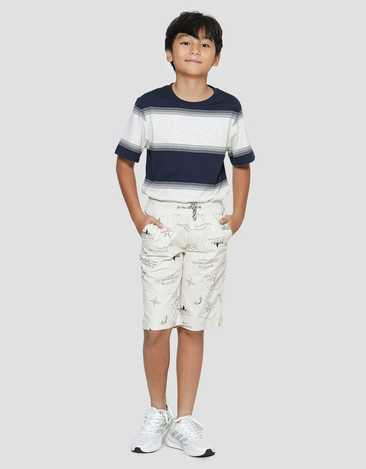 Nevada Celana Pendek Anak Laki-laki Print Ocean