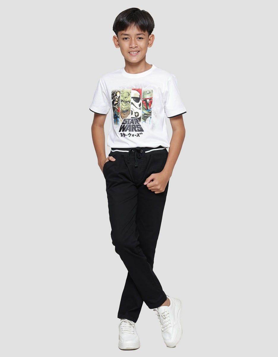 Nevada Rib Stretch Celana Panjang Anak Laki-laki